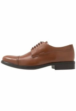 Geox UOMO CARNABY - Derbies - Browncotto