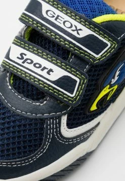 Geox INEK BOY - Baskets Basses - Navy/lime -Pas Cher Geox Boutique 6baa3f2637cc437f8cbbd8cb215ca853