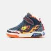 Geox INEK BOY - Baskets Montantes - Navy/orange
