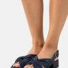 Geox GENZIANA - Sandales - Dark Blue