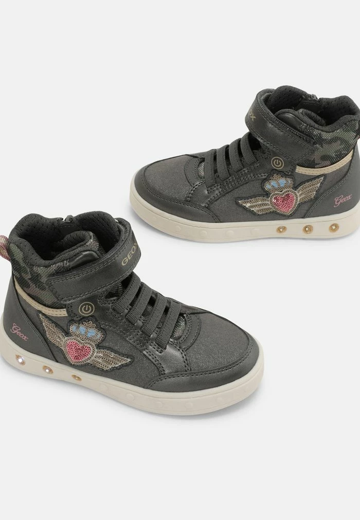 Geox SKYLIN GIRL - Baskets Montantes - Dark Grey 5 Geox SKYLIN GIRL - Baskets Montantes - Dark Grey – Image 5