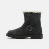 Geox SHAYLAX GIRL WPF - Bottines - Dark Grey