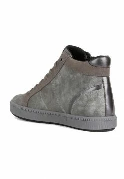 Geox D BLOMIEE - Baskets Montantes - Dk Grey -Pas Cher Geox Boutique 6fbd0320f6d94e2d9321ce4f22f725cf
