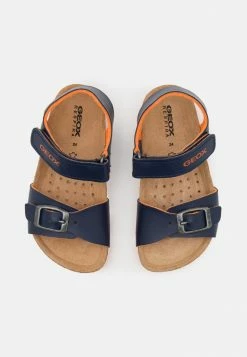Geox GHITA BOY - Sandales - Navy/orange 9 Geox GHITA BOY - Sandales - Navy/orange -Pas Cher Geox Boutique 71040373318b4e1dad2860cd46daa127