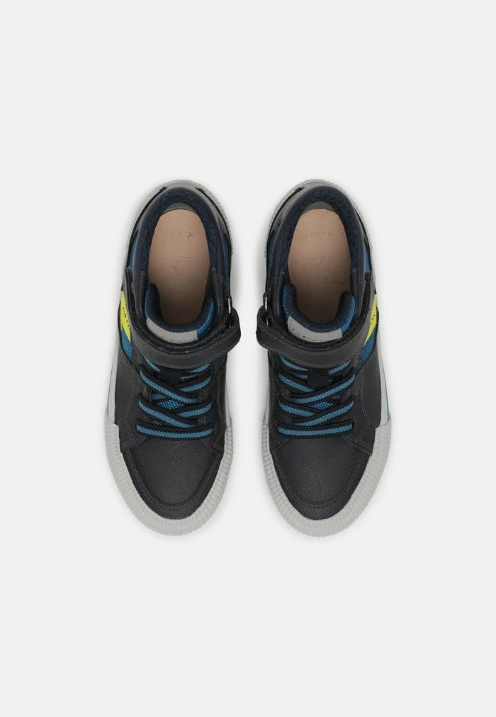 Geox ALONISSO BOY - Baskets Montantes - Navy/lime 4 Geox ALONISSO BOY - Baskets Montantes - Navy/lime – Image 4