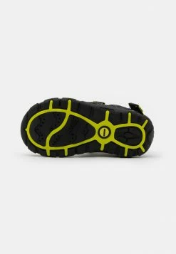 Geox JR STRADA - Sandales De Randonnée - Black/fluo Yellow -Pas Cher Geox Boutique 722601b6e986484ca73f43c46ee965b4