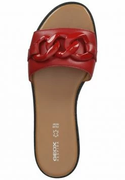 Geox Mules - Rot -Pas Cher Geox Boutique 749cf1f57fe147cbaa88175b28d7feed