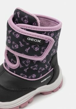 Geox FLANFIL GIRL WPF - Chaussures Premiers Pas - Black/dark Pink -Pas Cher Geox Boutique 76a358e4d3f7486d87500d0b17500a4d