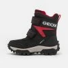 Geox HIMALAYA BOY WPF - Bottes De Neige - Black/red
