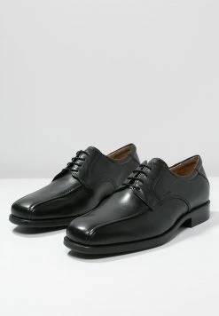 Geox FEDERICO - Derbies & Richelieus - Black -Pas Cher Geox Boutique 79aa46f7411044a59fcb16a4bb7009f4