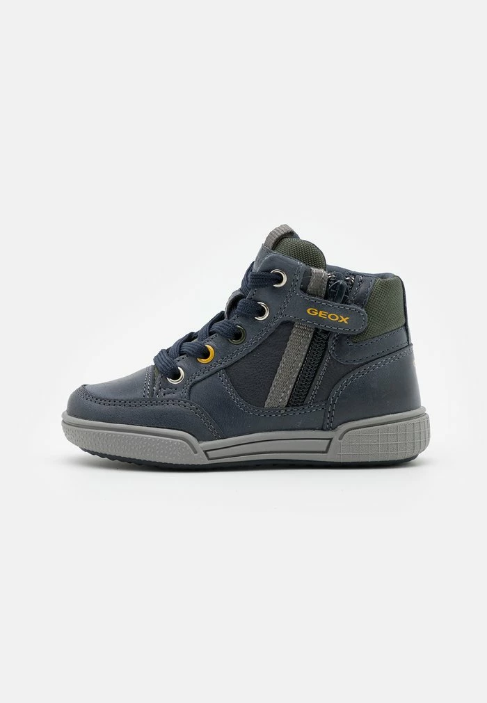 Geox POSEIDO BOY - Baskets Montantes - Navy/military 1 Geox POSEIDO BOY - Baskets Montantes - Navy/military
