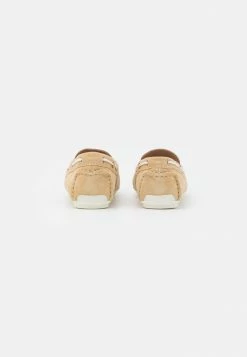Geox LEELYAN - Mocassins - Sand/white -Pas Cher Geox Boutique 7adb5c45fe54493fb1489edf733a8163
