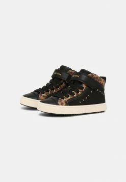 Geox KALISPERA GIRL - Baskets Montantes - Black/whisky -Pas Cher Geox Boutique 7c7ca01f64e74b038923287b0e87d0ac