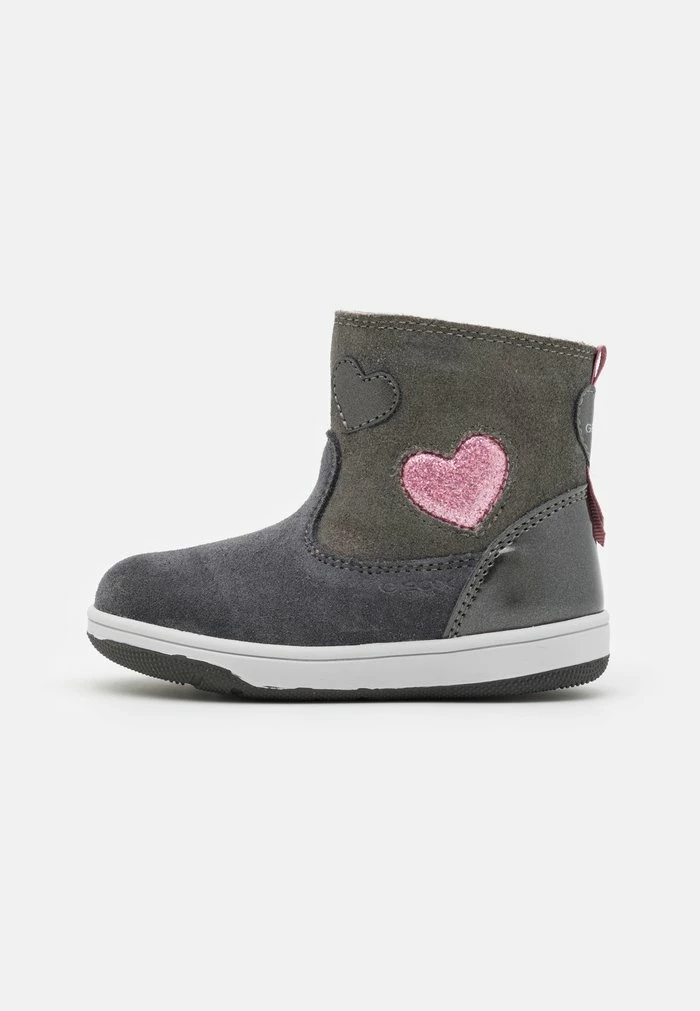 Geox NEW FLICK GIRL - Bottes - Dark Grey 1 Geox NEW FLICK GIRL - Bottes - Dark Grey