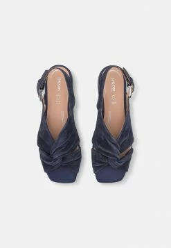 Geox GENZIANA - Sandales - Dark Blue -Pas Cher Geox Boutique 7f3446ed04c0453193ac1f3d39116d76