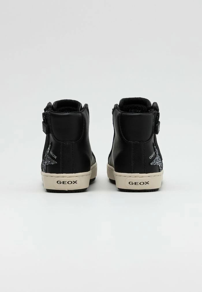 Geox KALISPERA GIRL - Baskets Montantes - Black/dark Silver 3 Geox KALISPERA GIRL - Baskets Montantes - Black/dark Silver – Image 3