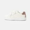 Geox ROCK GIRL - Baskets Basses - White/rose