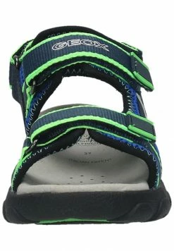 Geox Sandales De Randonnée - Blue/fluo Green C4457 -Pas Cher Geox Boutique 82dfb12b4994490aa9276d5333b42489
