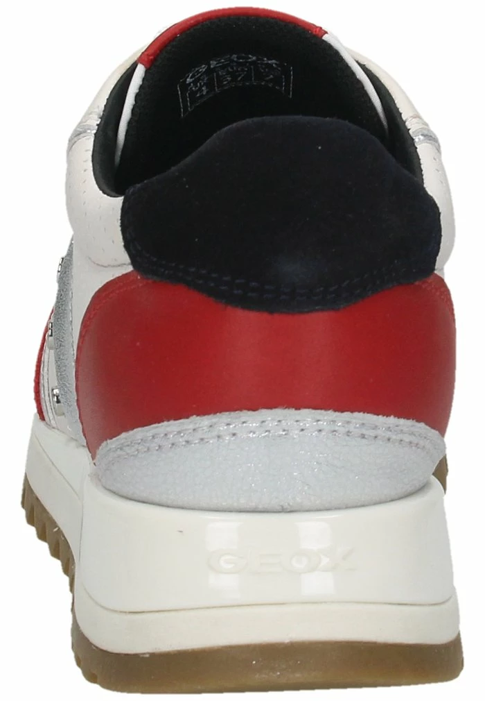 Geox Baskets Basses - Off White/red C 3 Geox Baskets Basses - Off White/red C – Image 3