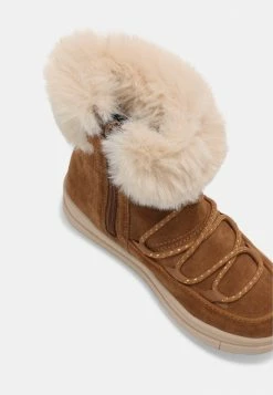Geox REBECCA GIRL - Bottes De Neige - Whisky -Pas Cher Geox Boutique 8592d1cf5b04431ca1f893ec6dd10057