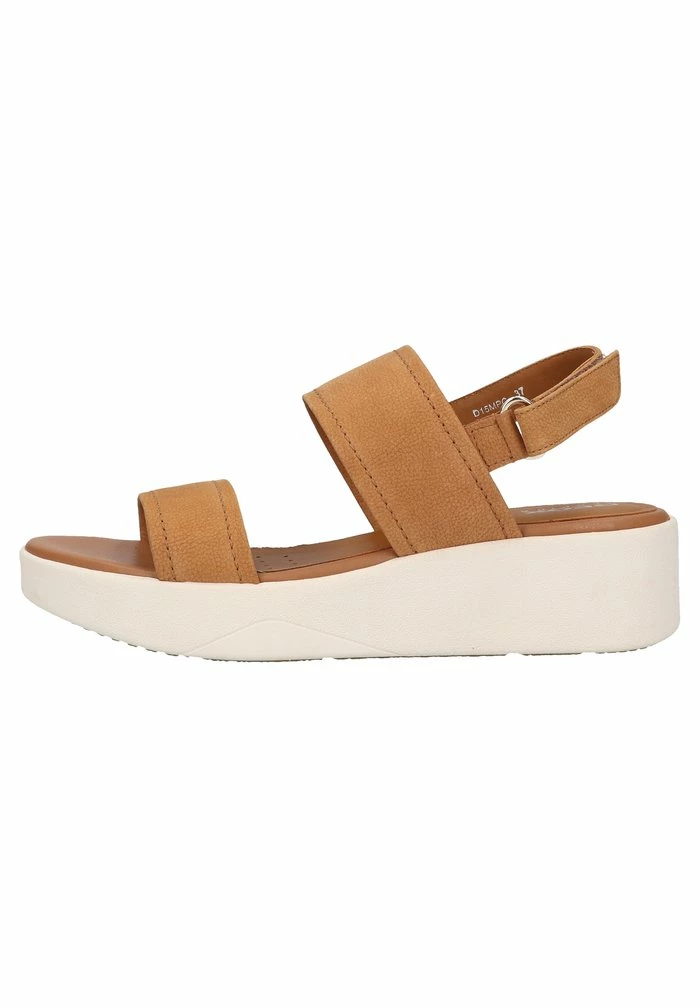 Geox Sandales à Plateforme - Cognac 1 Geox Sandales à Plateforme - Cognac