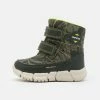 Geox FLEXYPER BOY ABX - Bottes De Neige - Mimetic/lime