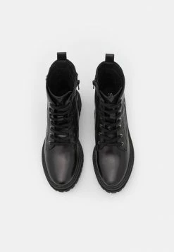 Geox IRIDEA - Bottines à Lacets - Black -Pas Cher Geox Boutique 8bd3be9871904c86bc42c87defed780e