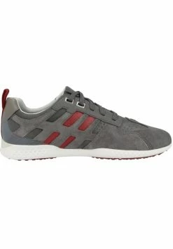 Geox Baskets Basses - Grey-red (u048db022fuc0051) -Pas Cher Geox Boutique 8cf5086698764301b336007487330b15