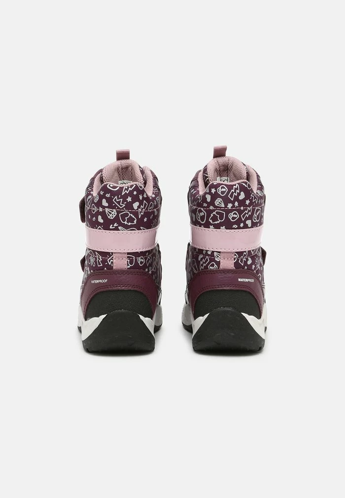 Geox SENTIERO GIRL - Bottes De Neige - Prune/dark Rose 3 Geox SENTIERO GIRL - Bottes De Neige - Prune/dark Rose – Image 3