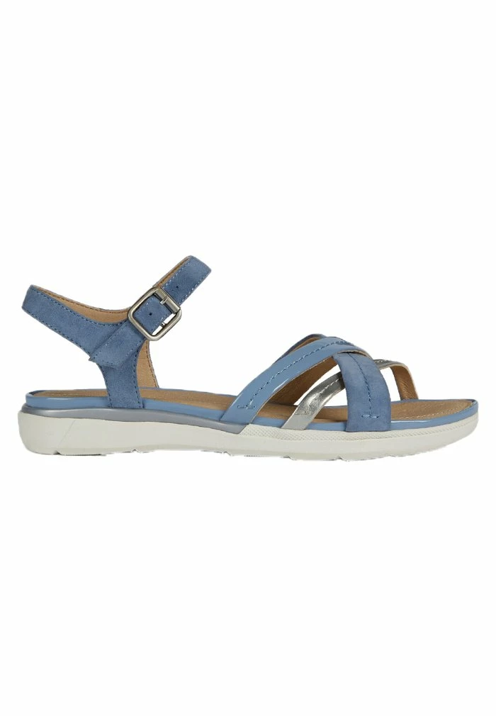 Geox HIVER - Sandales - Lt Blue Silver 1 Geox HIVER - Sandales - Lt Blue Silver