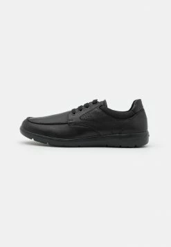Geox LEITAN - Chaussures à Lacets - Black