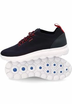 Geox U SPHERICA - Baskets Basses - Dark Blue -Pas Cher Geox Boutique 939438fad2934f02a22773ef960f96c3