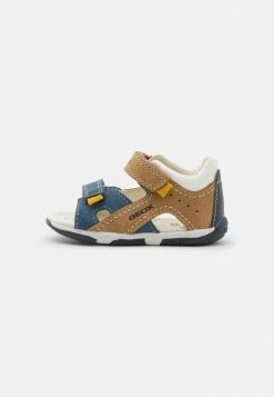 Geox TAPUZ BOY - Sandales De Randonnée - Caramel/navy