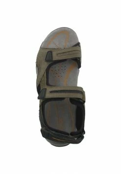 Geox U S.STRADA D - Sandales De Randonnée - Military/dark Yellow -Pas Cher Geox Boutique 94c259f08775470d8b0e664069fdea56