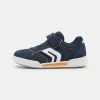 Geox POSEIDO BOY - Baskets Basses - Navy/light Orange