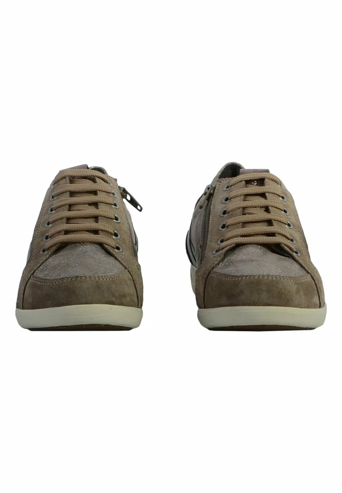 Geox BASKET CUIR D1668B - Baskets Basses - Beige 2 Geox BASKET CUIR D1668B - Baskets Basses - Beige – Image 2