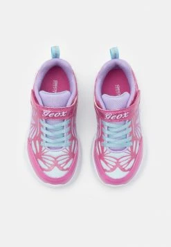 Geox ASSISTER GIRL - Baskets Basses - Fuchsia/lilac -Pas Cher Geox Boutique 97f3e2585aef4d0b8a96deefb95b7aad