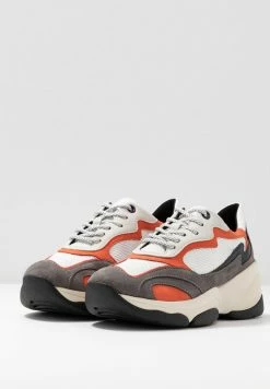 Geox KIRYA - Baskets Basses - Dark Grey/white -Pas Cher Geox Boutique 9902952c825d40b79da86792879bed90