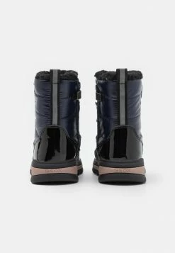 Geox ADELHIDE GIRL ABX - Bottes De Neige - Navy/black -Pas Cher Geox Boutique 99547b19669745088cc9b8f516ffe11e