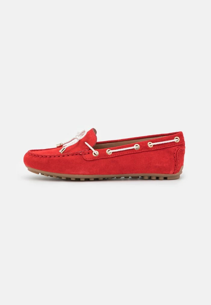 Geox LEELYAN - Mocassins - Red/white 2 Geox LEELYAN - Mocassins - Red/white – Image 2