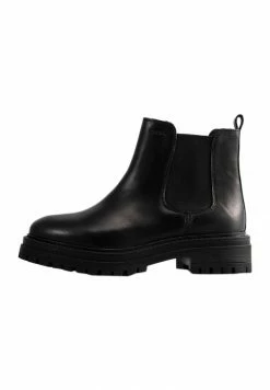 Geox IRIDEA - Bottines à Plateau - Black