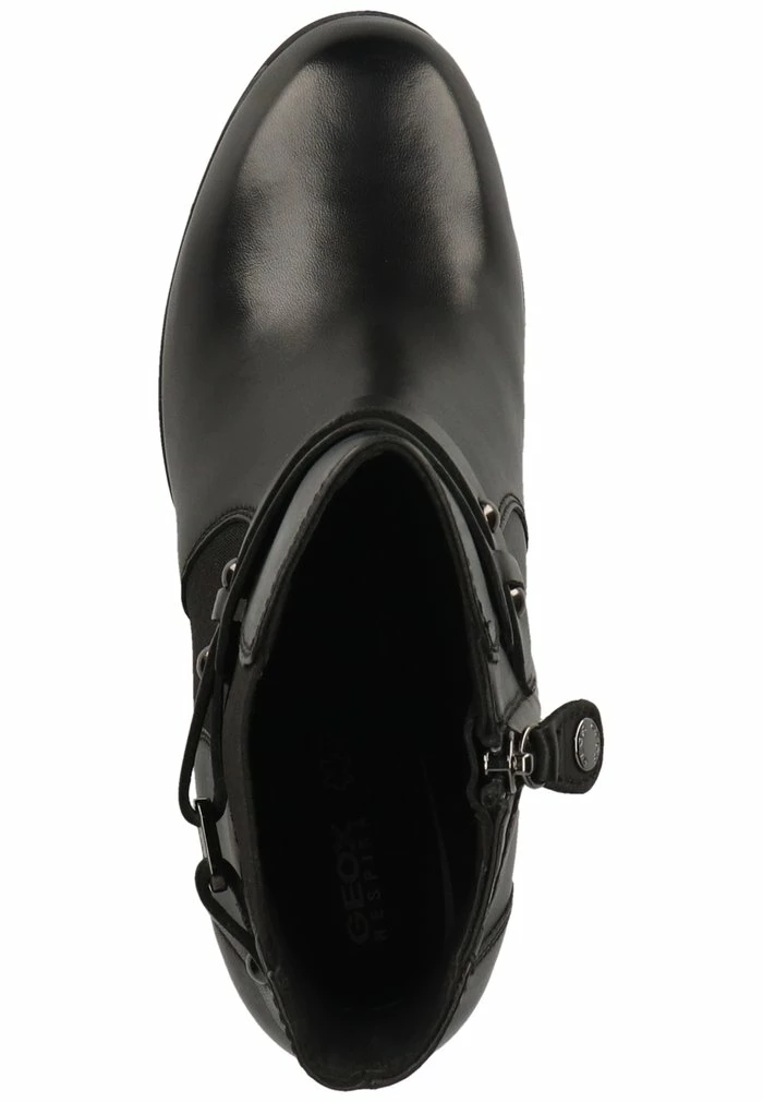 Geox Bottines à Talons Hauts - Schwarz 2 Geox Bottines à Talons Hauts - Schwarz – Image 2