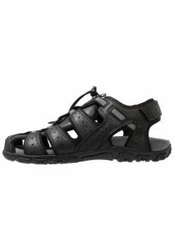 Geox UOMO STRADA - Sandales De Randonnée - Black
