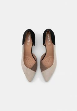 Geox BIBBIANA - Escarpins - Ice/black -Pas Cher Geox Boutique 9d47b636cfc14cf3a961867ac6c79ada