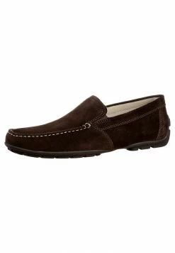 Geox UOMO MONET - Mocassins - Coffee