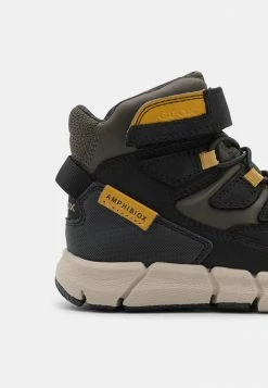 Geox FLEXYPER BOY ABX - Bottines - Black/yellow -Pas Cher Geox Boutique a138945ee7384b8e9dcbffa736a2d992