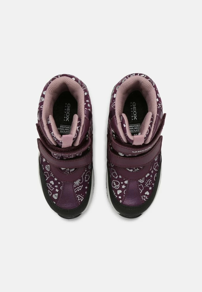 Geox SENTIERO GIRL - Bottes De Neige - Prune/dark Rose 4 Geox SENTIERO GIRL - Bottes De Neige - Prune/dark Rose – Image 4
