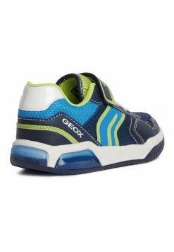Geox INEK BOY - Baskets Basses - Navy/lime -Pas Cher Geox Boutique a297e400ea8548ba8ce545b53f901b17