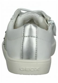 Geox Baskets Basses - White Silver -Pas Cher Geox Boutique a4190808b1f64139aca164da799d42cf
