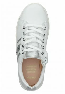 Geox Baskets Basses - White Silver -Pas Cher Geox Boutique a44680a3a3b840afb3890b88e7ec7e8b